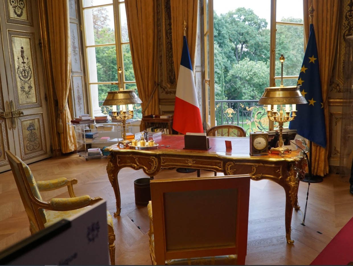 Елисейский дворец (Le Palais de L'Elysee) Внутренние интерьеры Шарль Персье и Пьер Фонтен