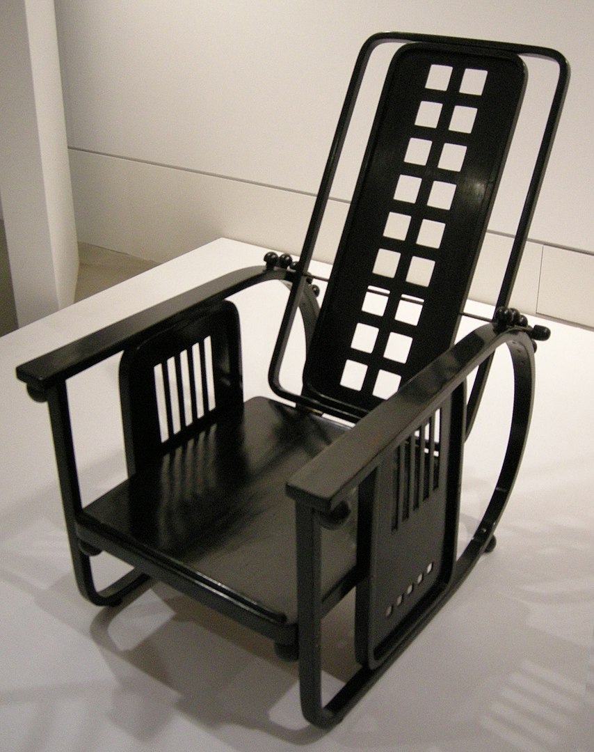 Кресло 1905г. дизайн Йозеф Франц Мария Хоффман (Josef Hoffmann)