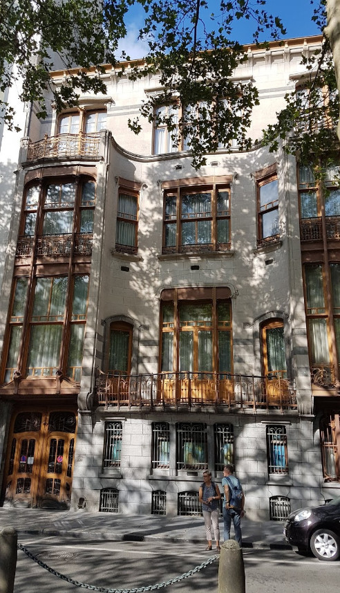 Отель Solvay 1900г. Виктор Орта (Victor Horta)