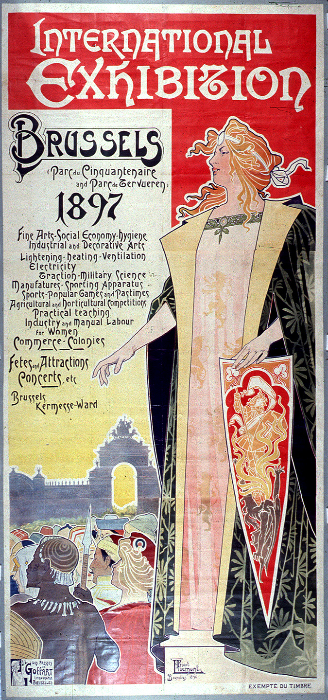 Всемирная выставка 1897г. года Брюссель (Exposition Internationale de Bruxelles)