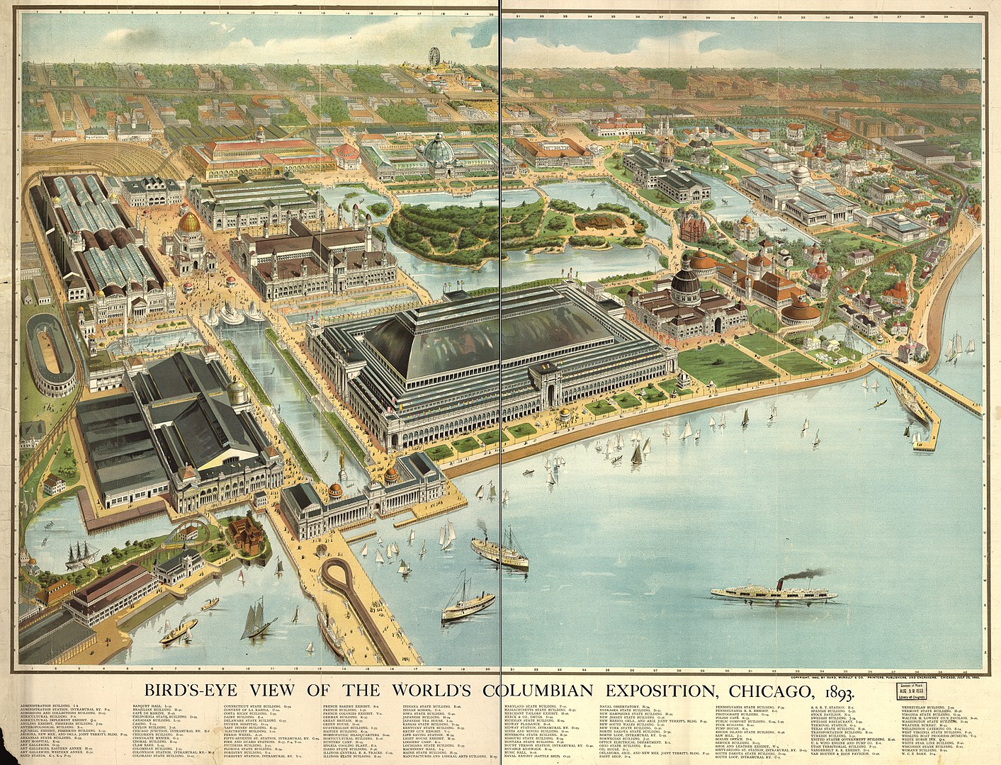 Всемирная выставка 1893г. года Чикаго (World’s Columbian Exposition)